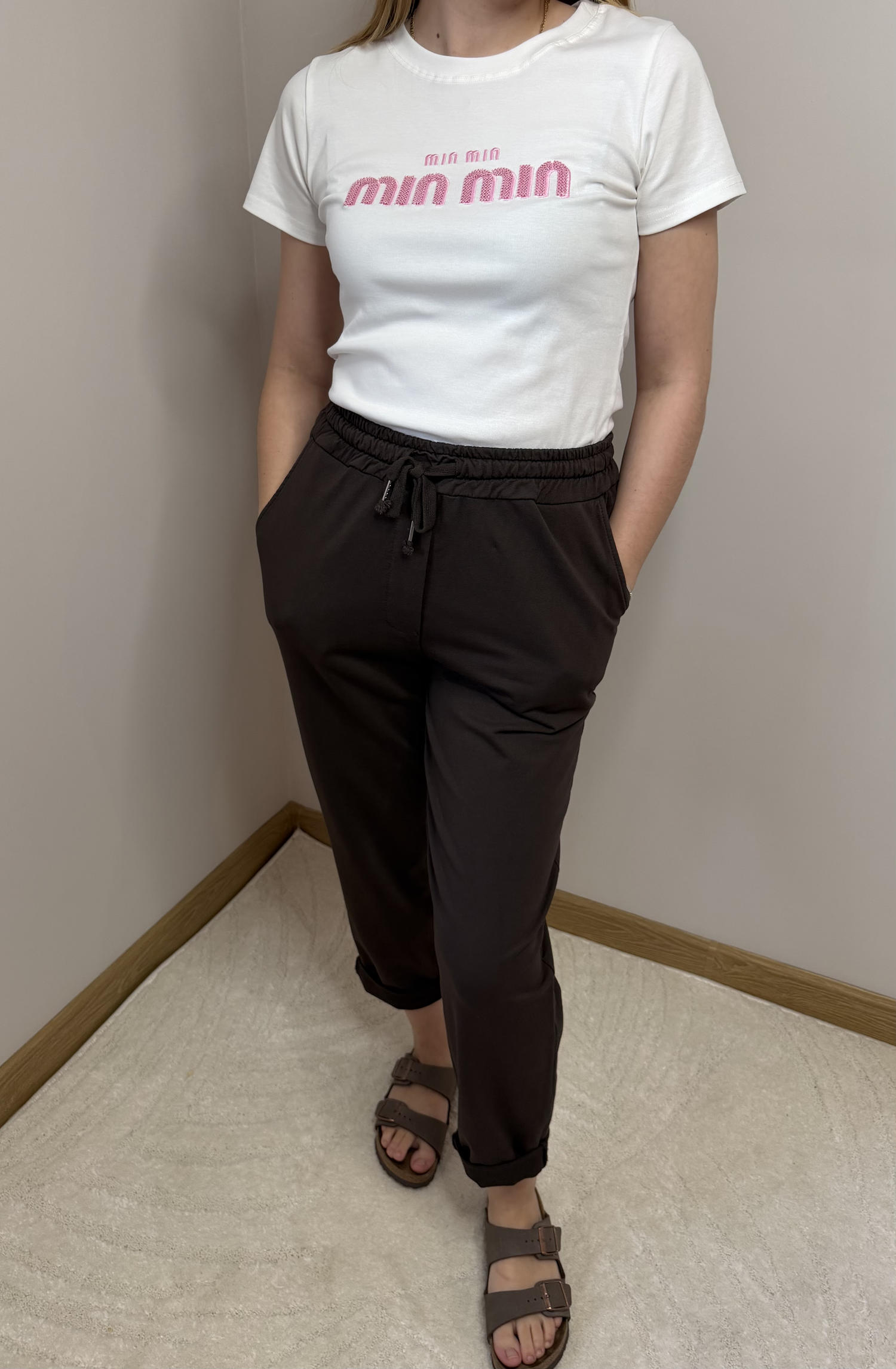 spodnie dres czek